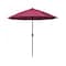 California Umbrella 7.5' Bronze Aluminum Market Patio Umbrella, Sunbrella Hot Pink 194061336304 - alternate 1